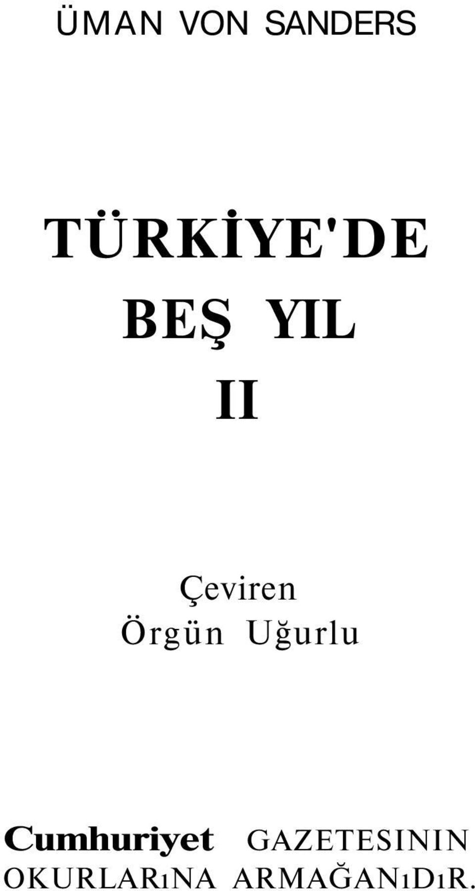 Çeviren Örgün Uğurlu