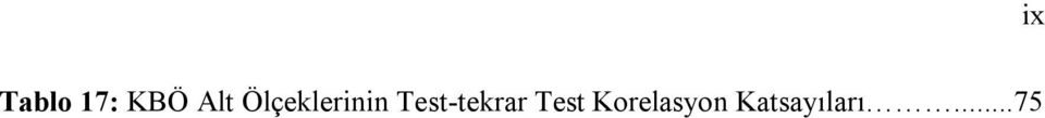 Test-tekrar Test