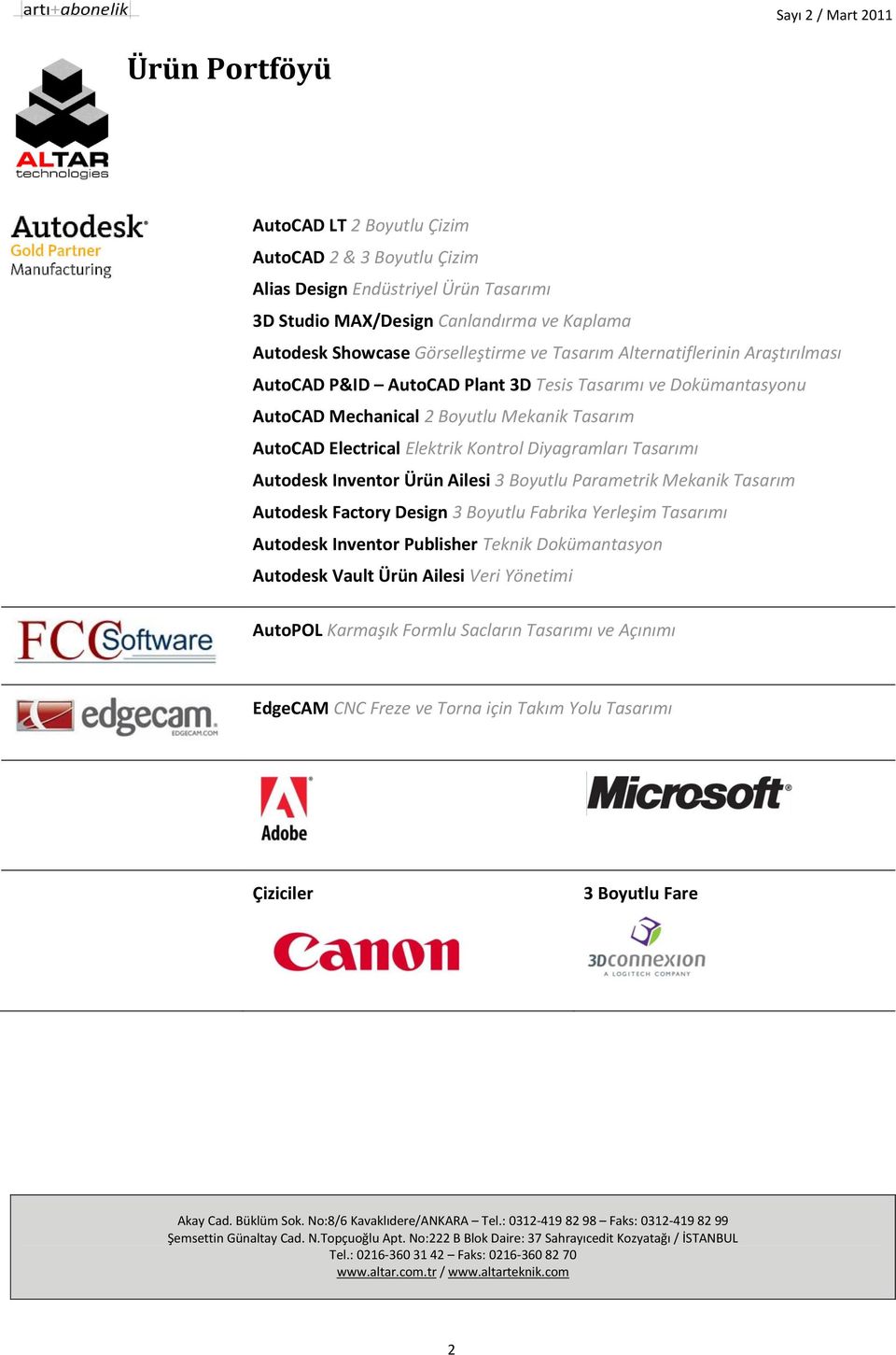 Autodesk Inventor Ürün Ailesi 3 Boyutlu Parametrik Mekanik Tasarım Autodesk Factory Design 3 Boyutlu Fabrika Yerleşim Tasarımı Autodesk Inventor Publisher Teknik Dokümantasyon Autodesk Vault Ürün