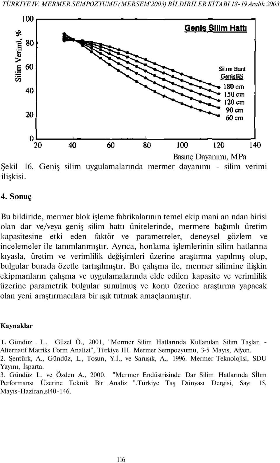 parametreler, deneysel gözlem ve incelemeler ile tanımlanmıştır.