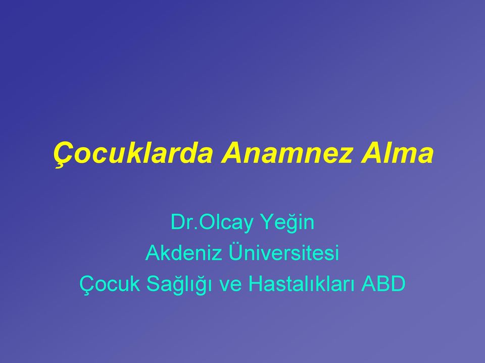 Üniversitesi Çocuk