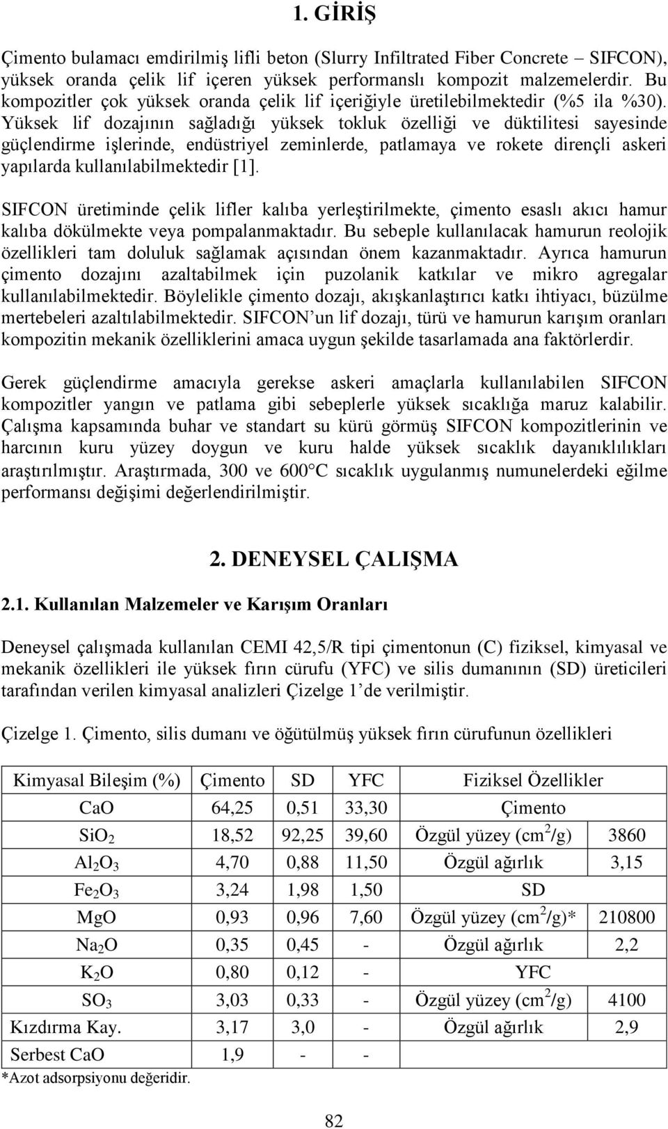 Yüksek lif dozajının sağladığı yüksek tokluk özelliği ve düktilitesi sayesinde güçlendirme işlerinde, endüstriyel zeminlerde, patlamaya ve rokete dirençli askeri yapılarda kullanılabilmektedir [1].