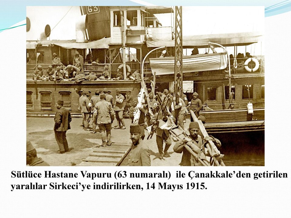 getirilen yaralılar Sirkeci