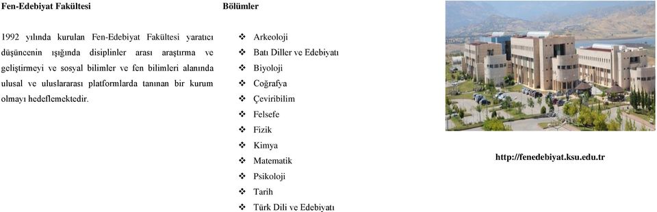 uluslararası platformlarda tanınan bir kurum olmayı hedeflemektedir.