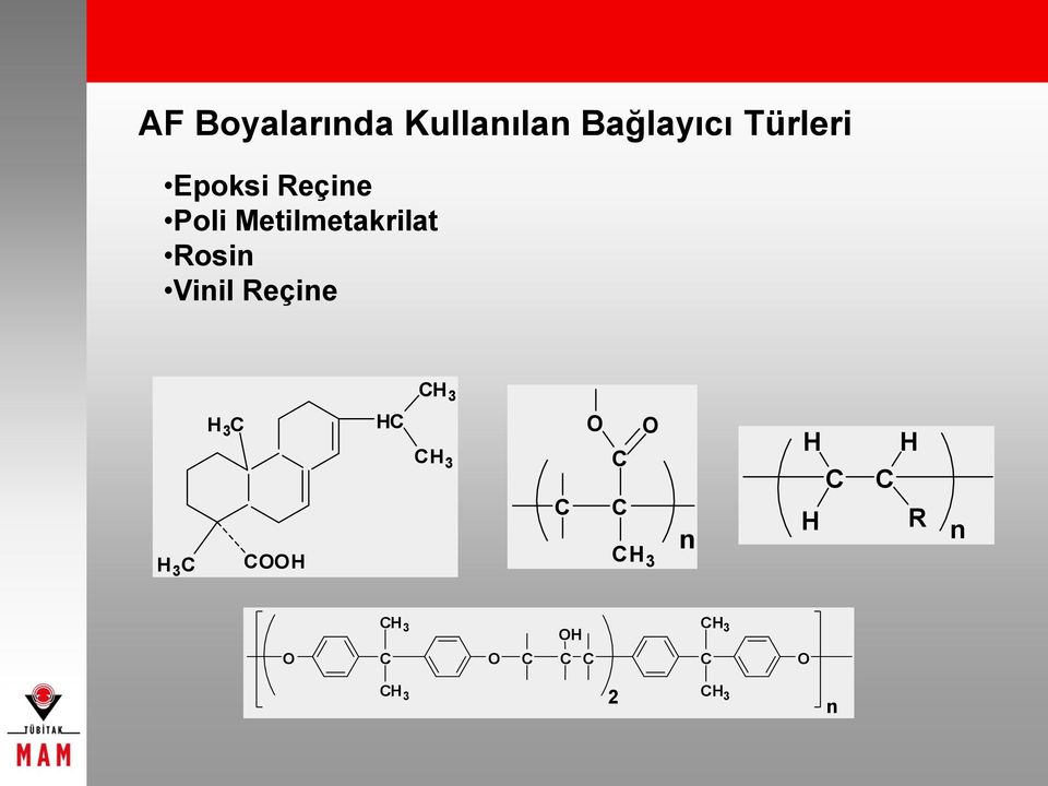 Poli Metilmetakrilat Rosin