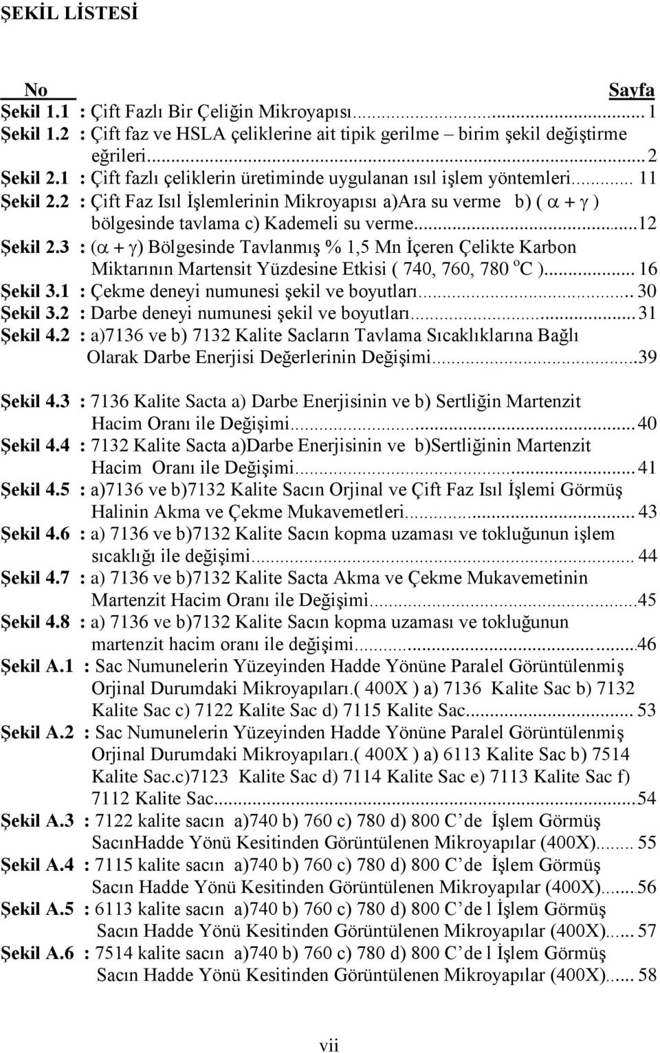 ..12 ġekil 2.3 : ( + ) Bölgesinde TavlanmıĢ % 1,5 Mn Ġçeren Çelikte Karbon Miktarının Martensit Yüzdesine Etkisi ( 740, 760, 780 o C )... 16 ġekil 3.1 : Çekme deneyi numunesi Ģekil ve boyutları.