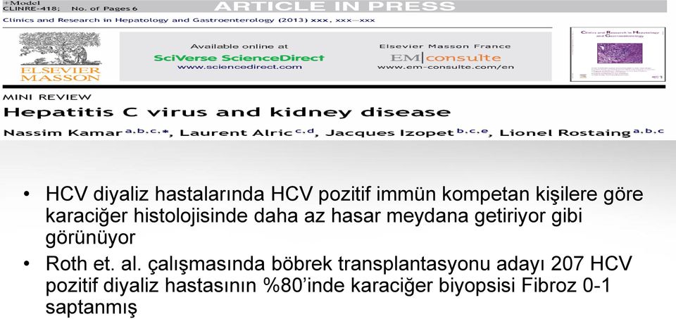 görünüyor Roth et. al.