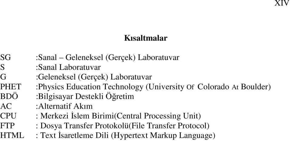 At Boulder) :Bilgisayar Destekli Öğretim :Alternatif Akım : Merkezi İslem Birimi(Central Processing