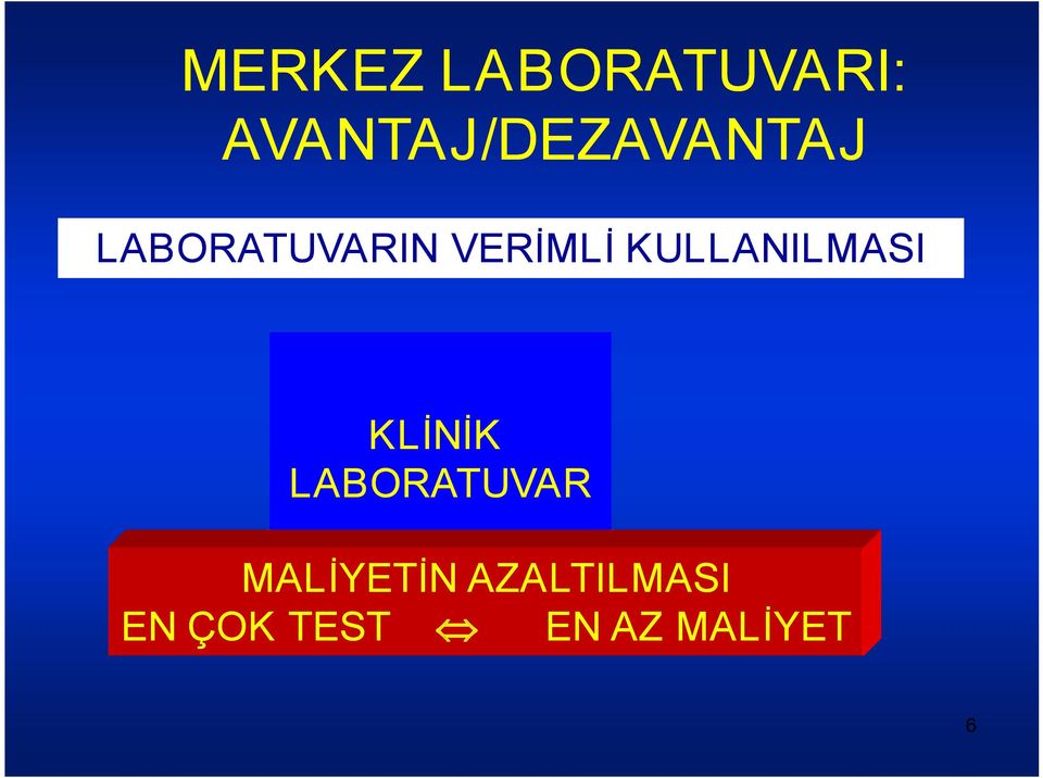 VERİMLİ KULLANILMASI KLİNİK