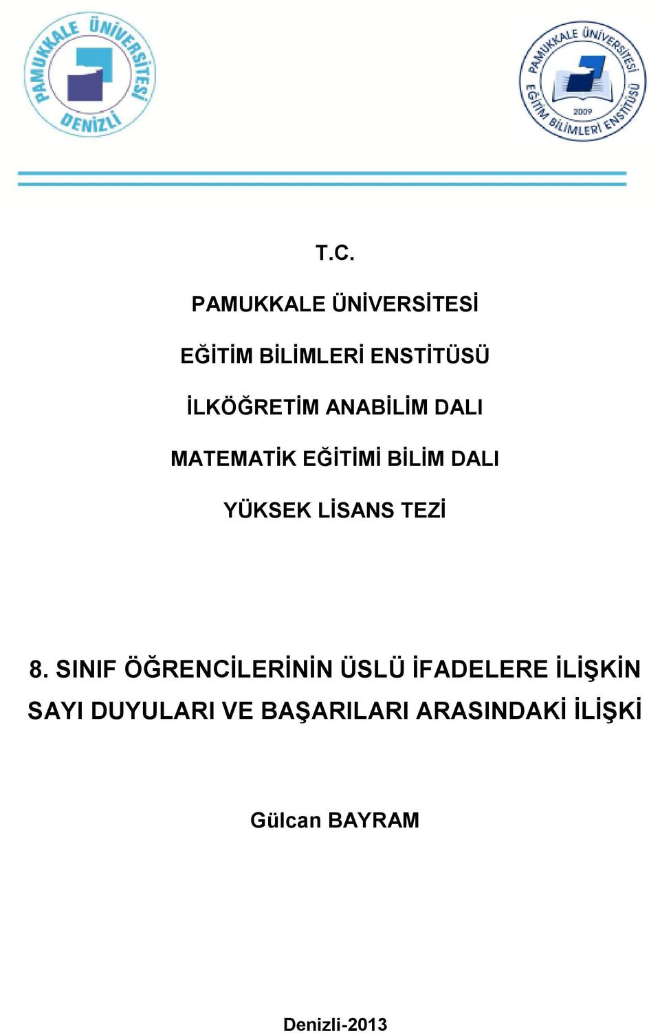 LİSANS TEZİ 8.