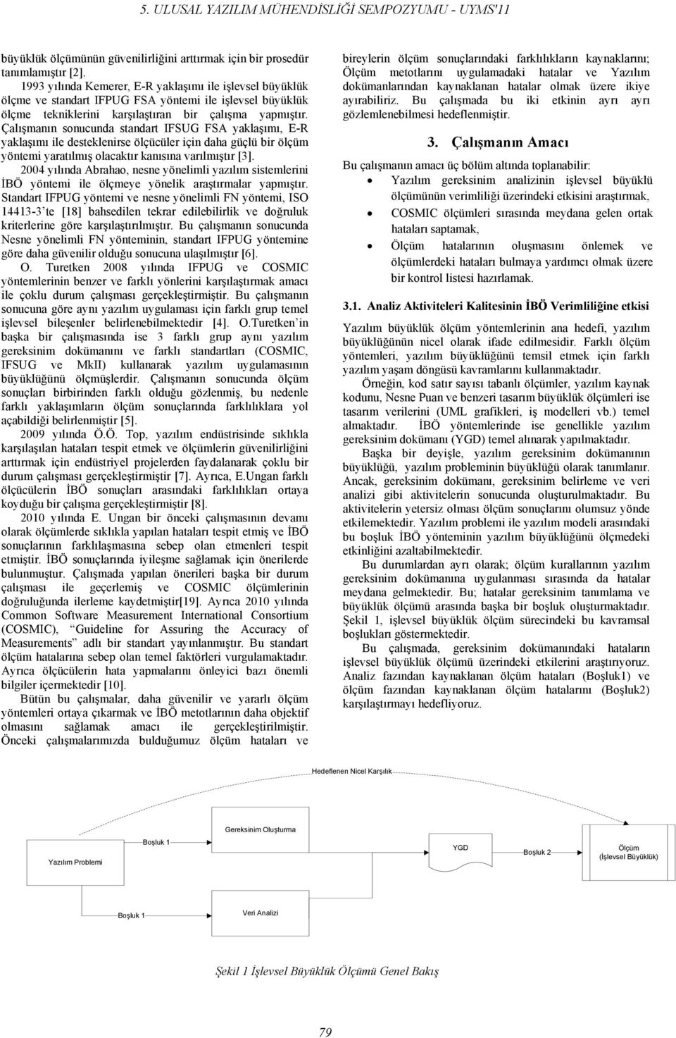 Çalışmanın sonucunda standart IFSUG FSA yaklaşımı, E-R yaklaşımı ile desteklenirse ölçücüler için daha güçlü bir ölçüm yöntemi yaratılmış olacaktır kanısına varılmıştır [3].