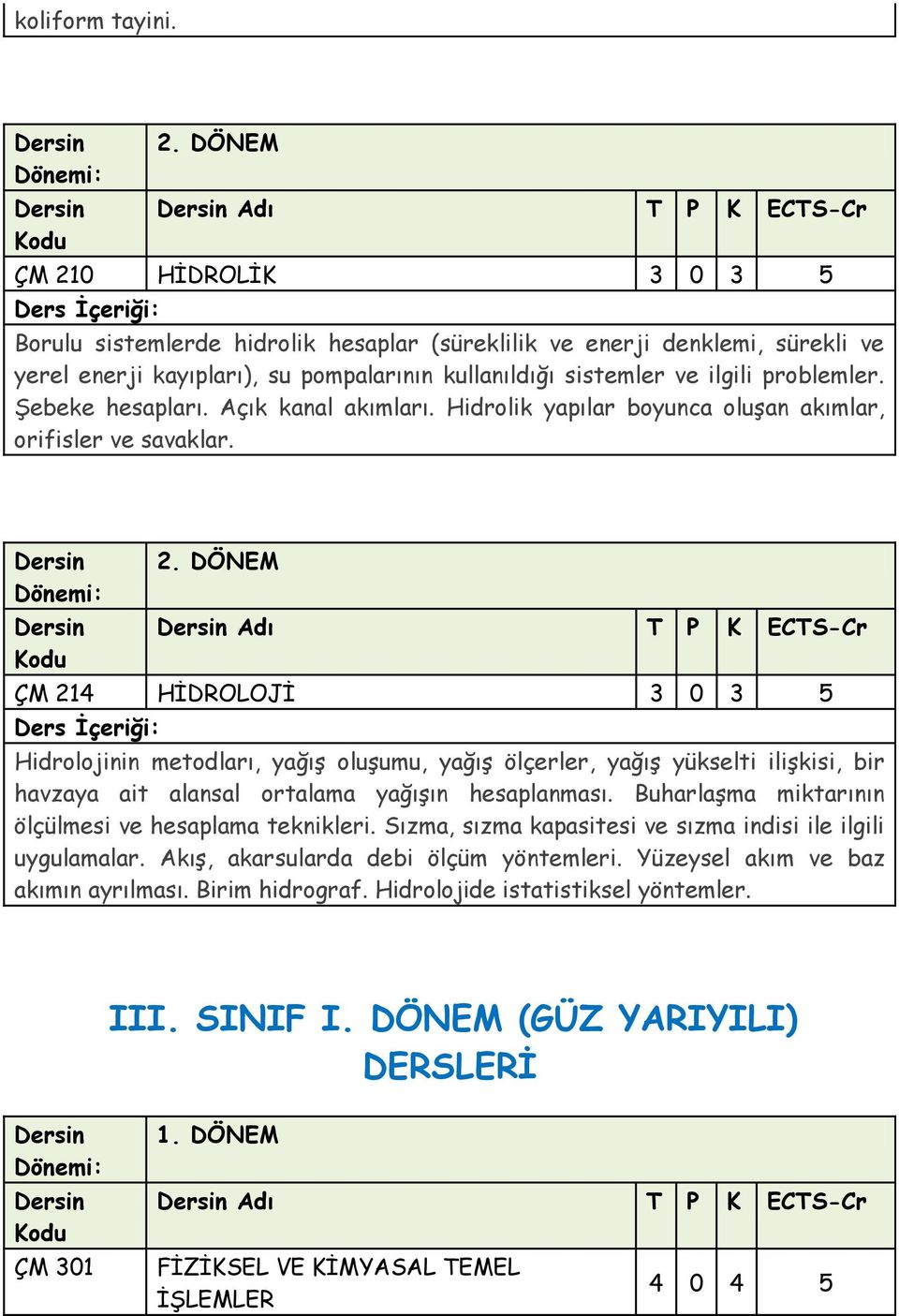 Şebeke hesapları. Açık kanal akımları. Hidrolik yapılar boyunca oluşan akımlar, orifisler ve savaklar.