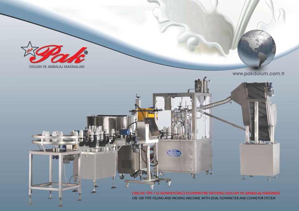 100 TYPE FILLING AND PACKING MACHINE