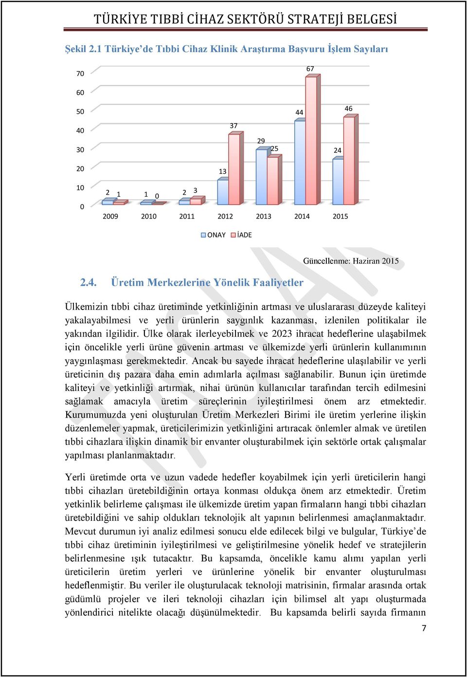 yetkinliğinin artması ve uluslararası düzeyde kaliteyi yakalayabilmesi ve yerli ürünlerin saygınlık kazanması, izlenilen politikalar ile yakından ilgilidir.