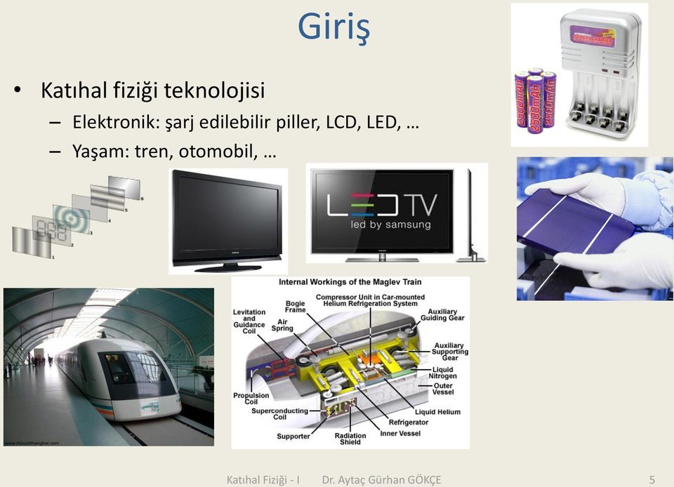 piller, LCD, LED, Yşm: tren,