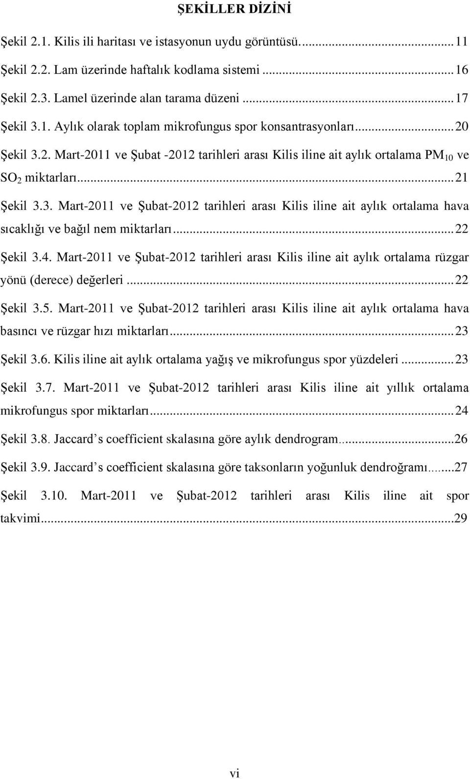 .. 22 Şekil 3.4. Mart-2011 ve Şubat-2012 tarihleri arası Kilis iline ait aylık ortalama rüzgar yönü (derece) değerleri... 22 Şekil 3.5.