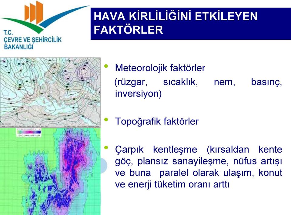 Çarpık kentleşme (kırsaldan kente göç, plansız sanayileşme, nüfus