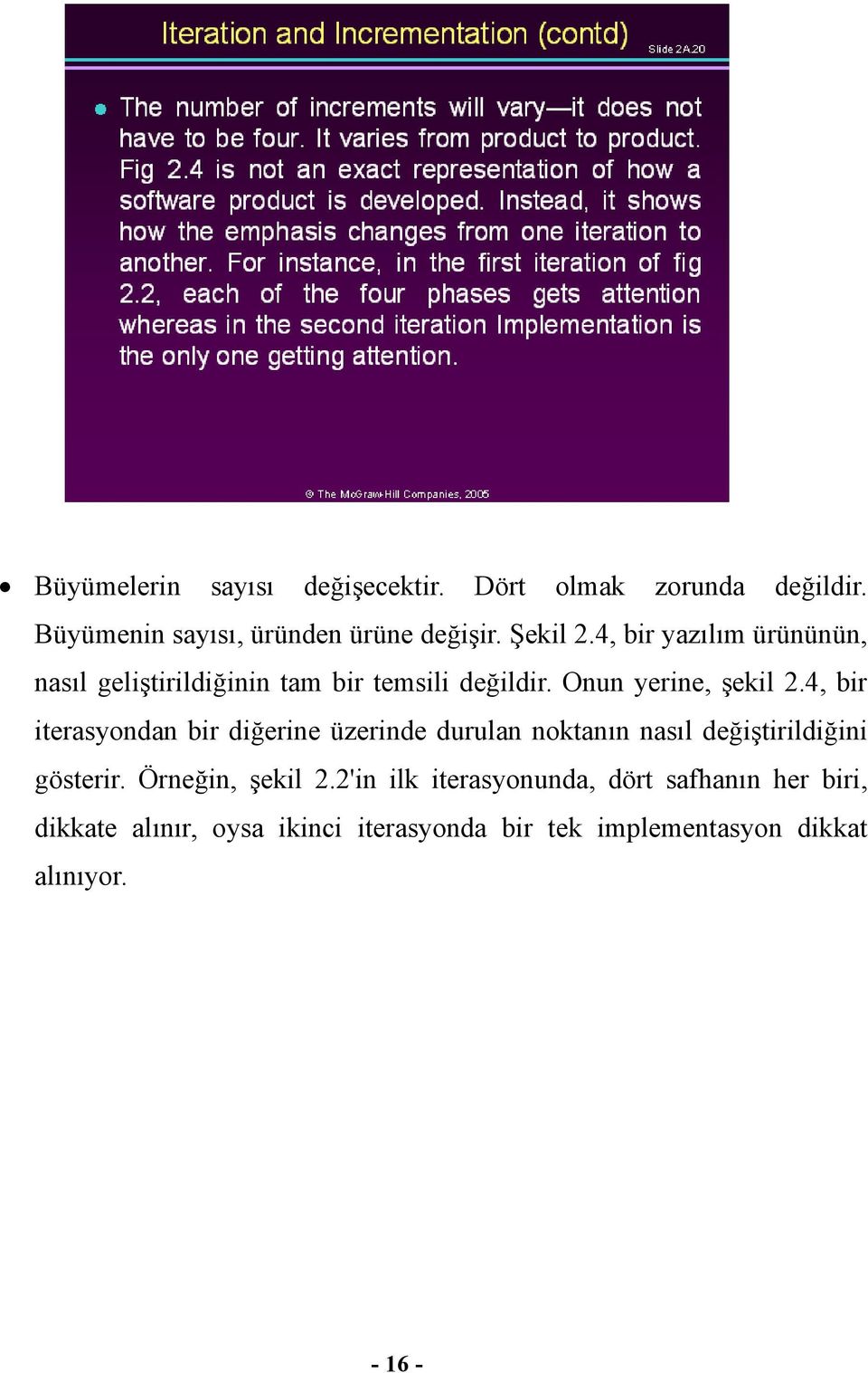 4, bir iterasyondan bir diğerine üzerinde durulan noktanın nasıl değiştirildiğini gösterir. Örneğin, şekil 2.