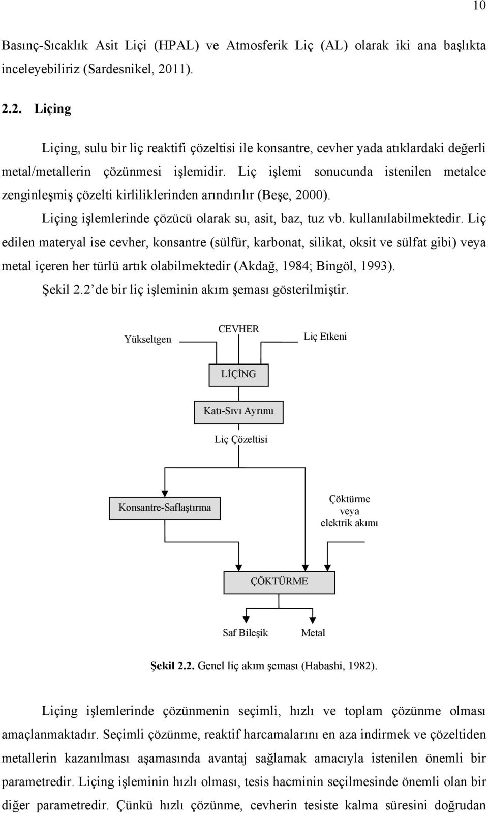 Liç işlemi sonucunda istenilen metalce zenginleşmiş çözelti kirliliklerinden arındırılır (Beşe, 2000). Liçing işlemlerinde çözücü olarak su, asit, baz, tuz vb. kullanılabilmektedir.