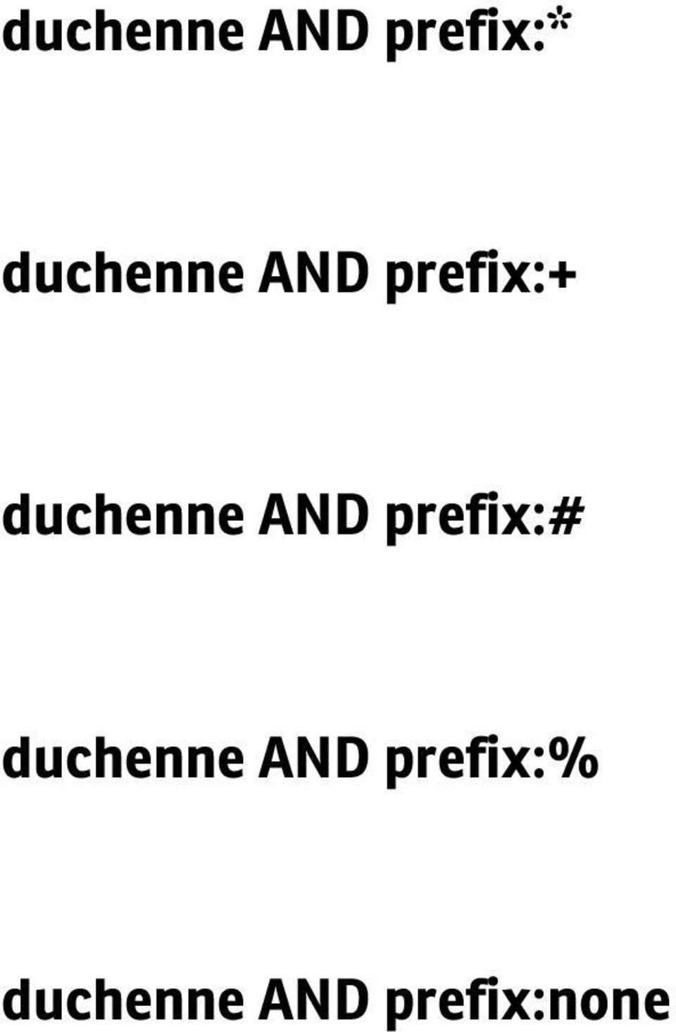 duchenne AND prefix:#