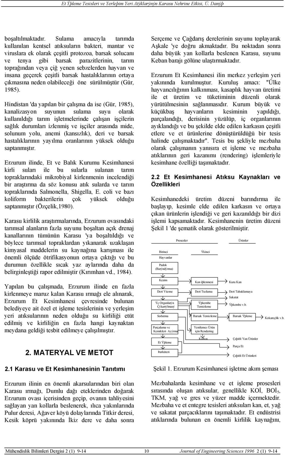 sebzelerden hayvan ve insana geçerek çeşitli barsak hastalıklarının ortaya çıkmasına neden olabileceği öne sürülmüştür (Gür, 1985).