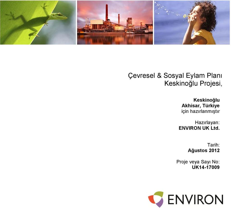 Hazırlayan: ENVIRON UK Ltd.