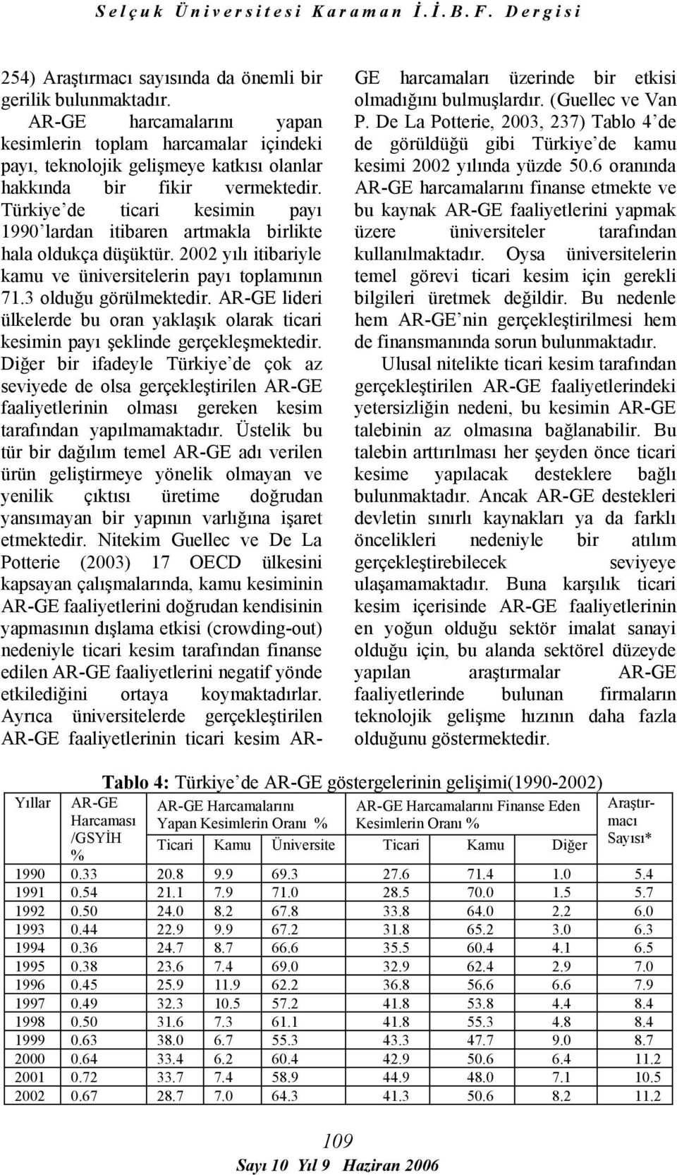 Oysa üniversitelerin temel görevi ticari kesim için gerekli bilgileri üretmek değildir. Bu nedenle hem AR-GE nin gerçekleştirilmesi hem de finansmanında sorun bulunmaktadır.