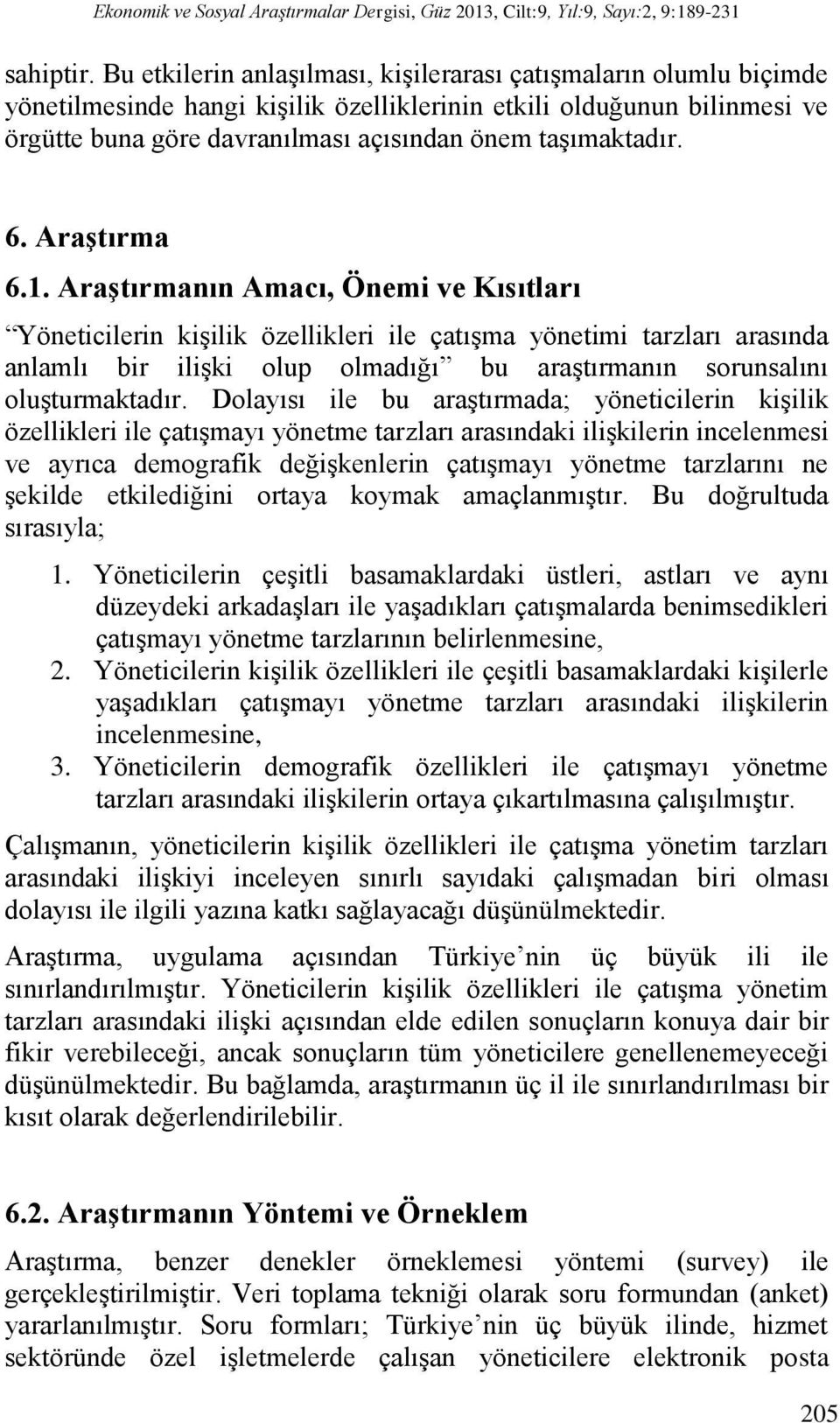 6. Araştırma 6.1.