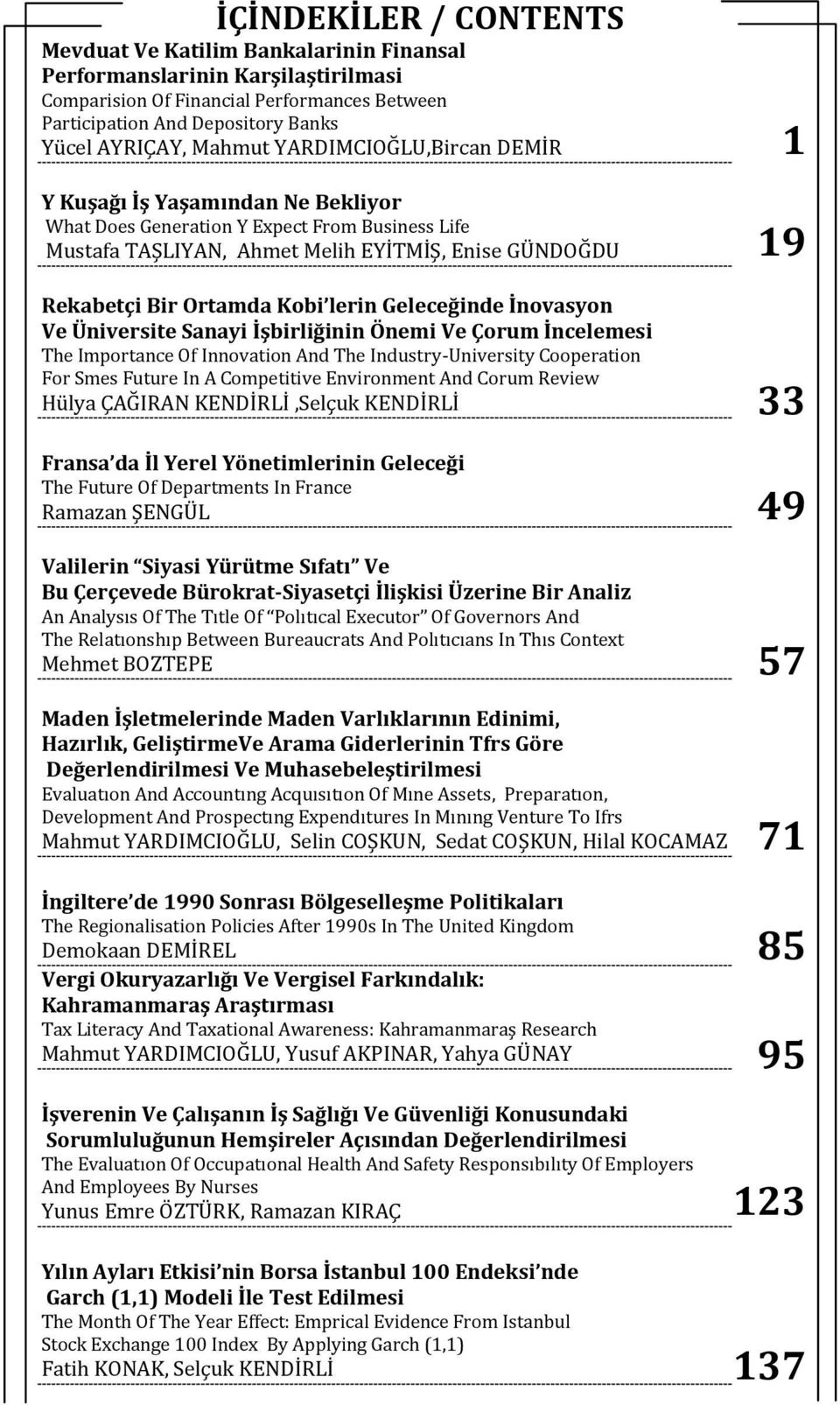 lerin Geleceğinde İnovasyon Ve Üniversite Sanayi İşbirliğinin Önemi Ve Çorum İncelemesi The Importance Of Innovation And The Industry-University Cooperation For Smes Future In A Competitive