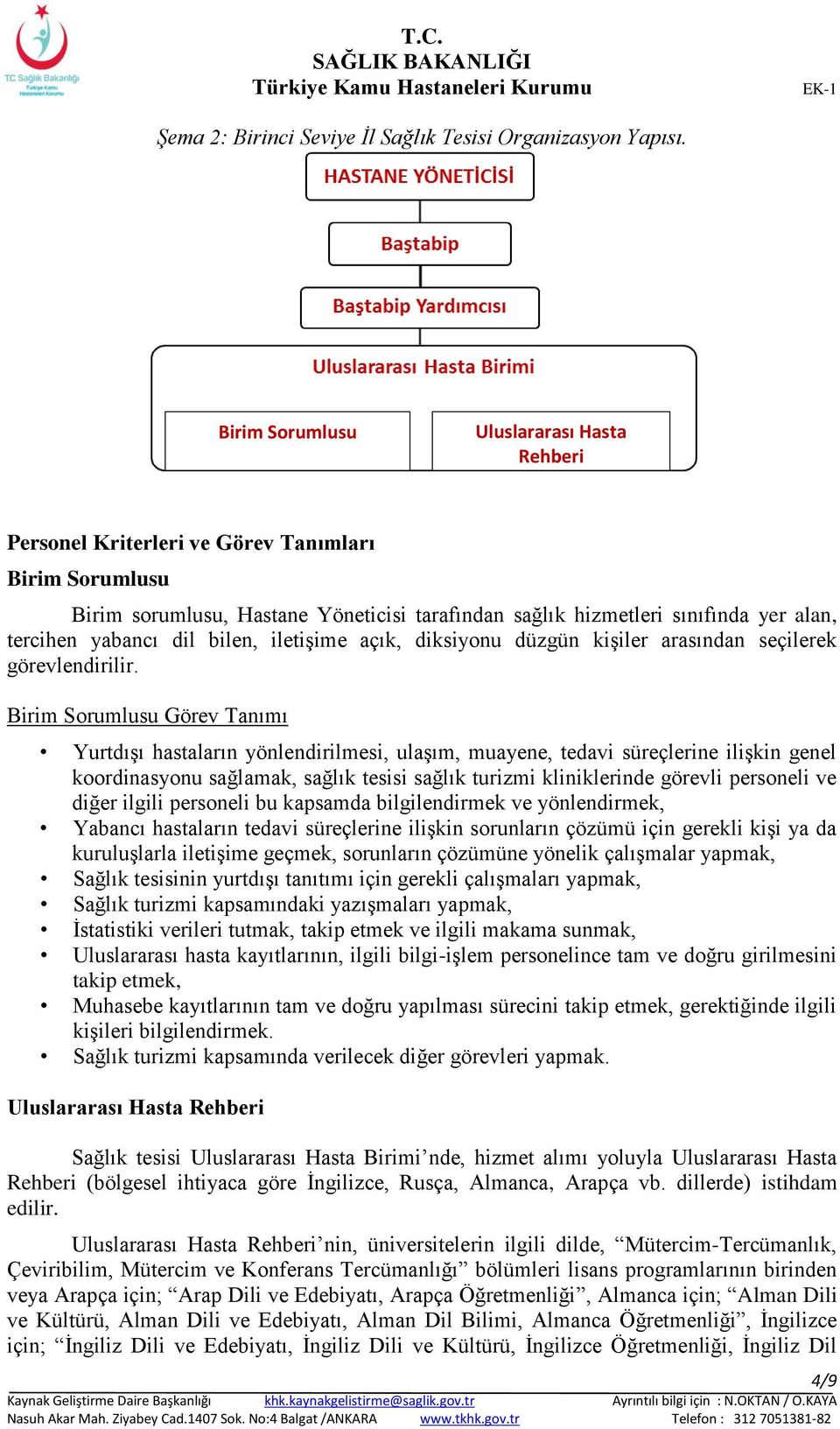 dil bilen, iletişime açık, diksiyonu düzgün kişiler arasından seçilerek görevlendirilir.