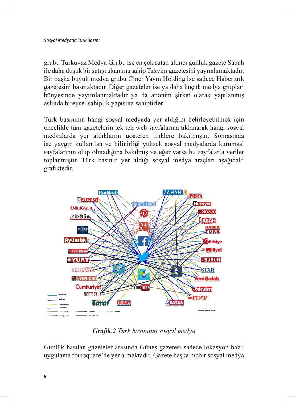 Diğer gazeteler ise ya daha küçük medya grupları bünyesinde yayımlanmaktadır ya da anonim şirket olarak yapılanmış aslında bireysel sahiplik yapısına sahiptirler.