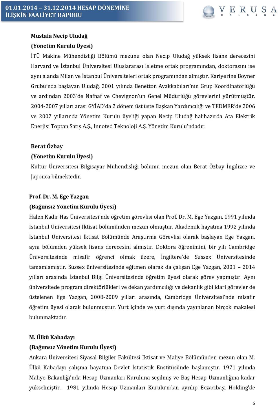 Kariyerine Boyner Grubu nda başlayan Uludağ, 2001 yılında Benetton Ayakkabıları nın Grup Koordinatörlüğü ve ardından 2003 de Nafnaf ve Chevignon un Genel Müdürlüğü görevlerini yürütmüştür.