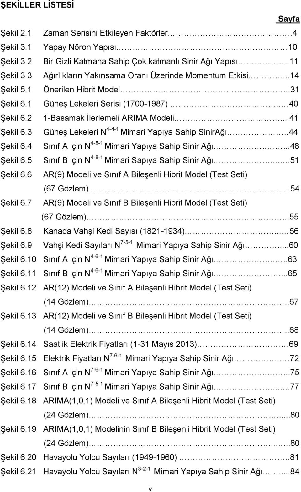 ..41 Şekil 6.3 Güneş Lekeleri N 4-4-1 Mimari Yapıya Sahip SinirAğı..44 Şekil 6.4 Sınıf A için N 4-8-1 Mimari Yapıya Sahip Sinir Ağı.....48 Şekil 6.5 Sınıf B için N 4-8-1 Mimari Sapıya Sahip Sinir Ağı.