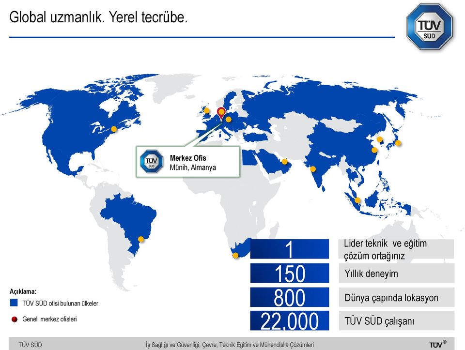 ülkeler Genel merkez ofisleri 1 Lider teknik ve