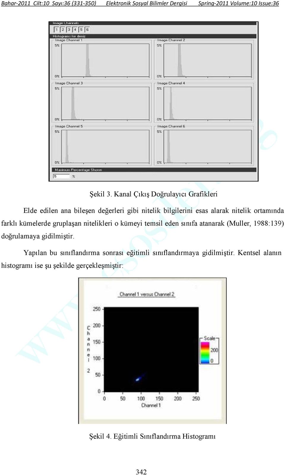 nitelik ortamında farklı kümelerde gruplaşan nitelikleri o kümeyi temsil eden sınıfa atanarak (Muller,