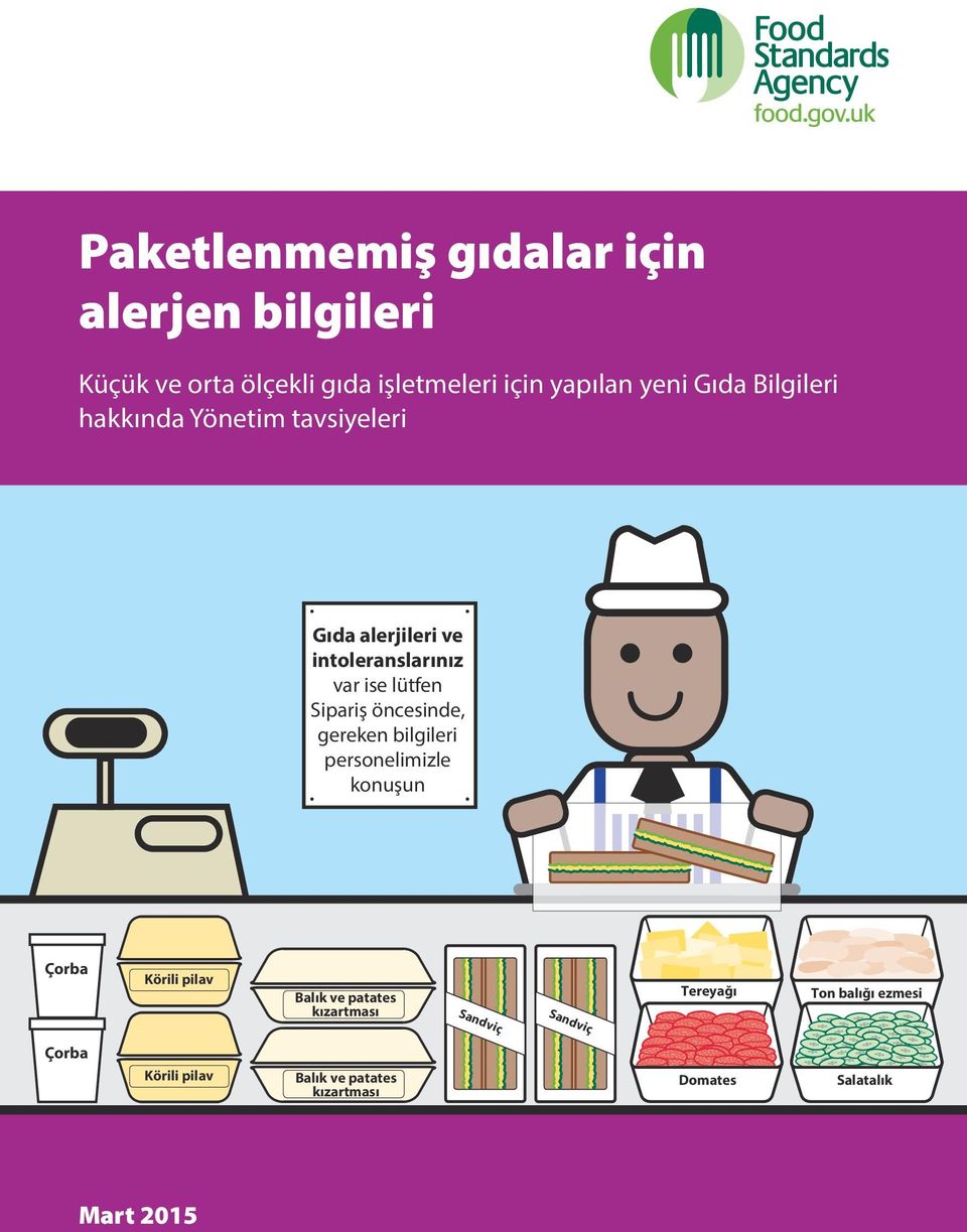 öncesinde, gereken bilgileri personelimizle konuşun Çorba Körili pilav Balık ve patates kızartması