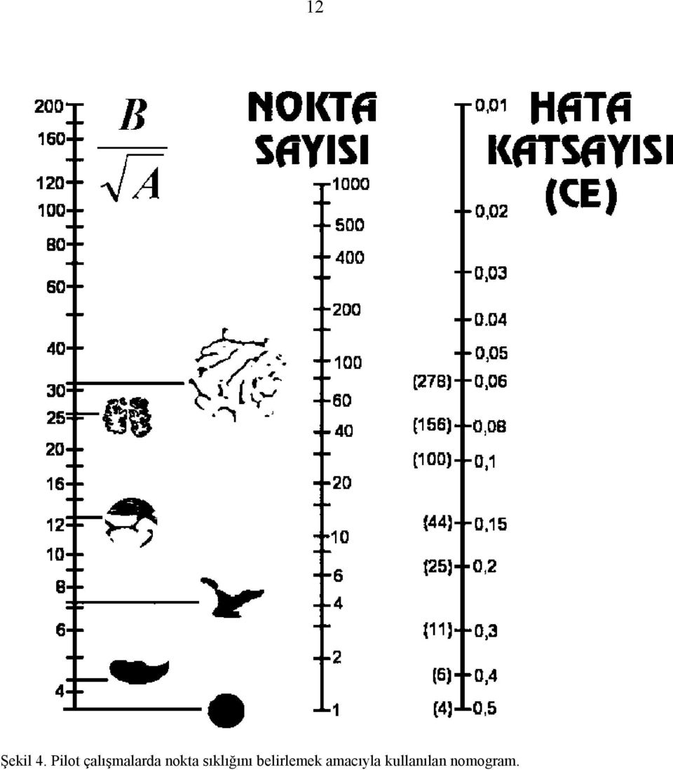 nokta sıklığını