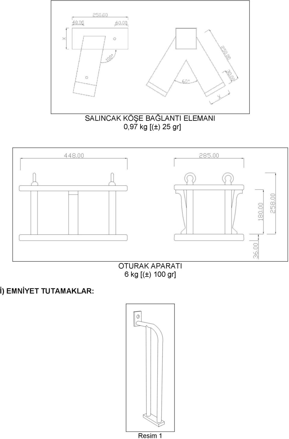 İ) EMNİYET TUTAMAKLAR: