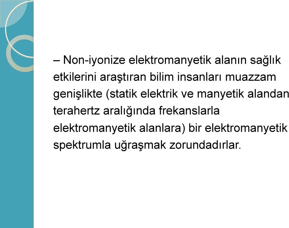 manyetik alandan terahertz aral ğ nda frekanslarla