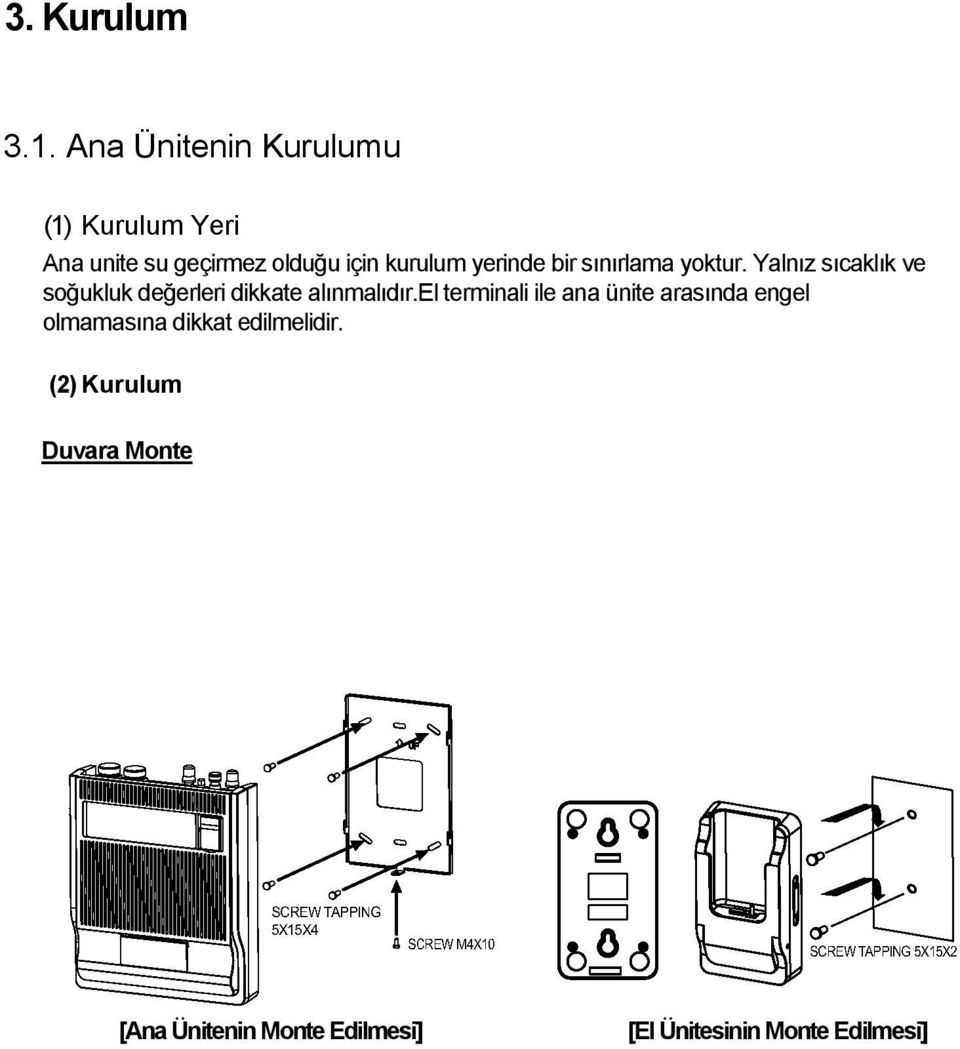 yerinde bir sınırlama yoktur.