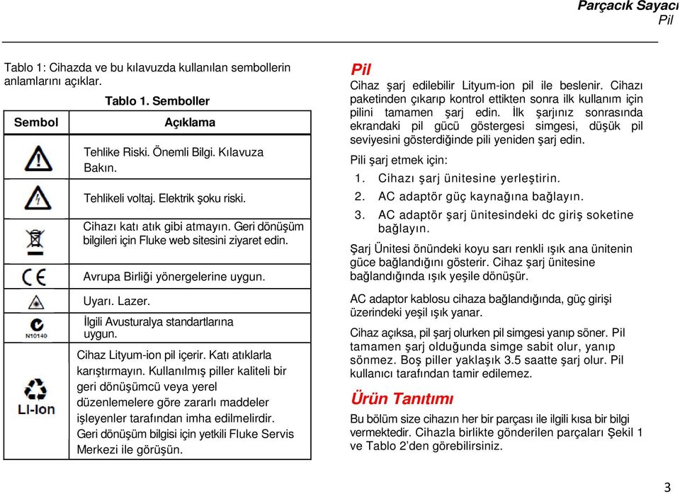 İlgili Avusturalya standartlarına uygun. Cihaz Lityum-ion pil içerir. Katı atıklarla karıştırmayın.