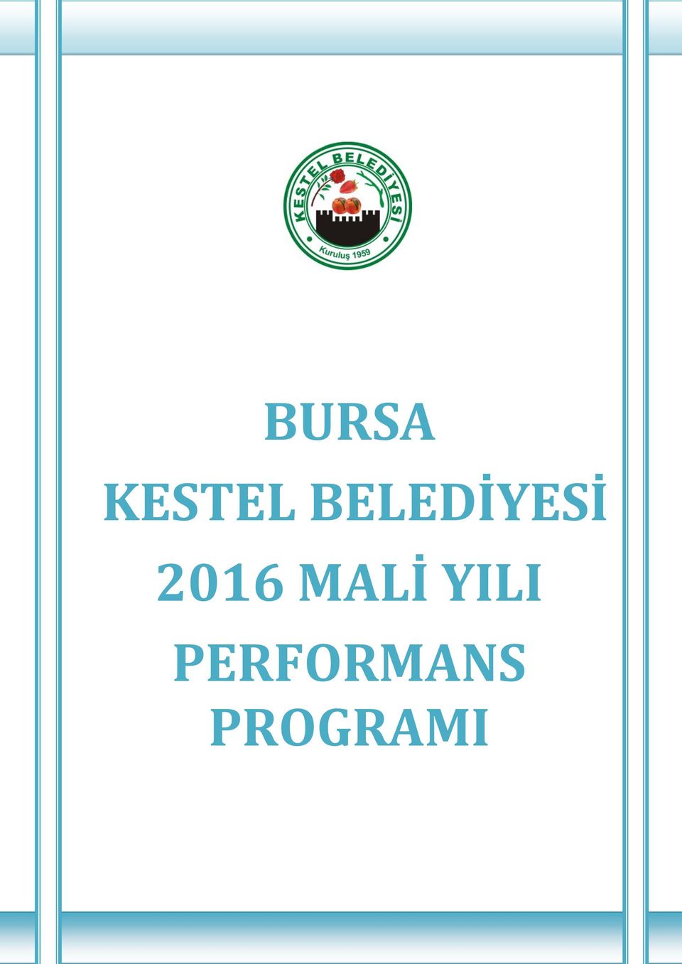 2016 MALİ YILI