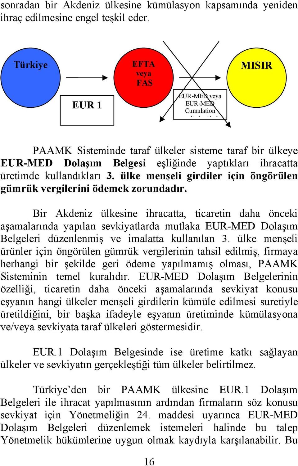 kullandıkları 3. ülke menşeli girdiler için öngörülen gümrük vergilerini ödemek zorundadır.