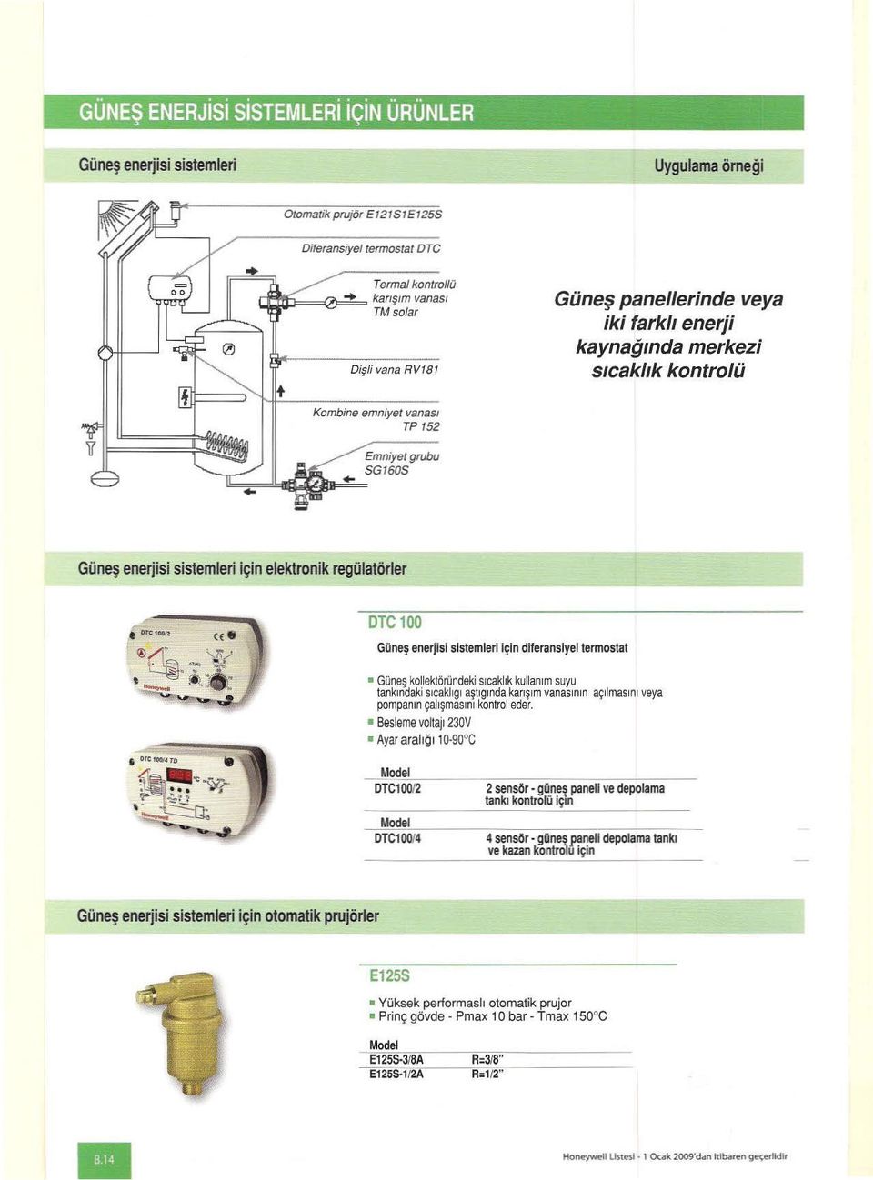 4i~~ Emniyet SGI60S grubu Güneş enerjisi sistemleri için elektronik regülatörler DTe too GOneşenerJIsI sistemleri içiodileranslyeııermoslaı -Güneşkoııekıöründekisıcaklıkkunanımsuyı.