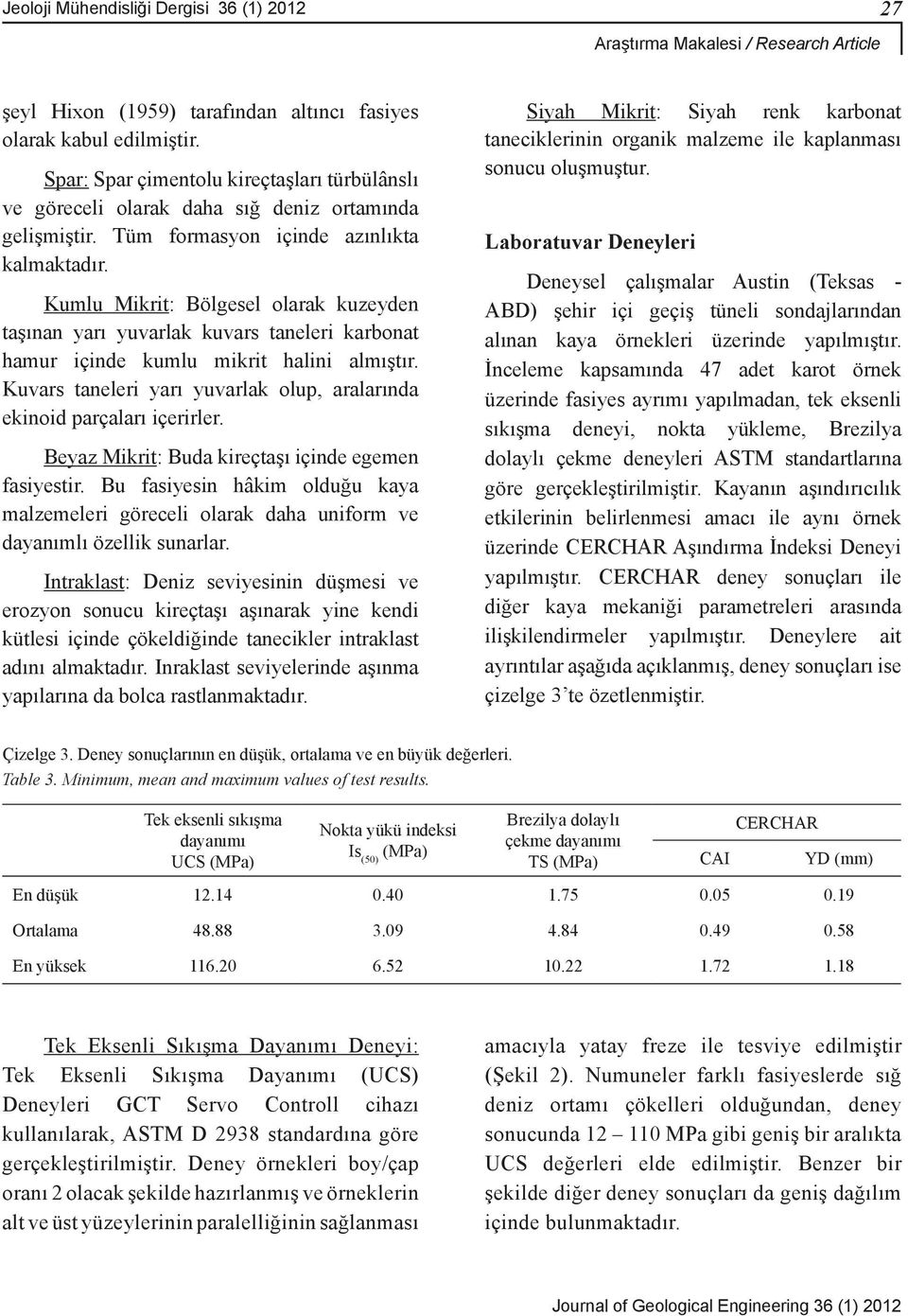 Kumlu Mikrit: Bölgesel olarak kuzeyden taşınan yarı yuvarlak kuvars taneleri karbonat hamur içinde kumlu mikrit halini almıştır.