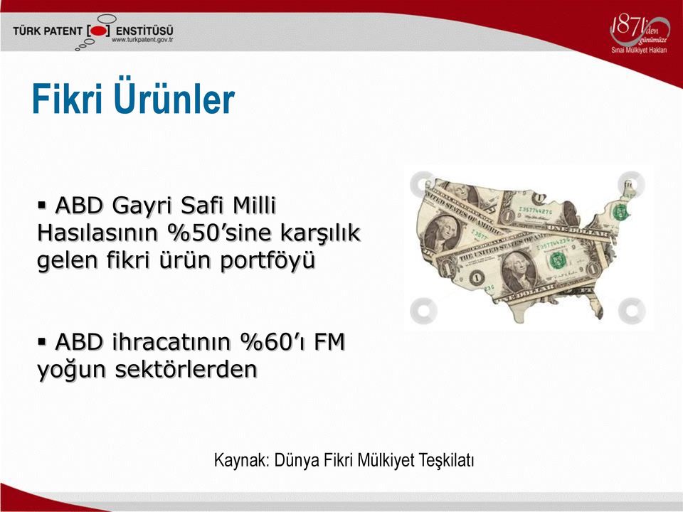 ürün portföyü ABD ihracatının %60 ı FM