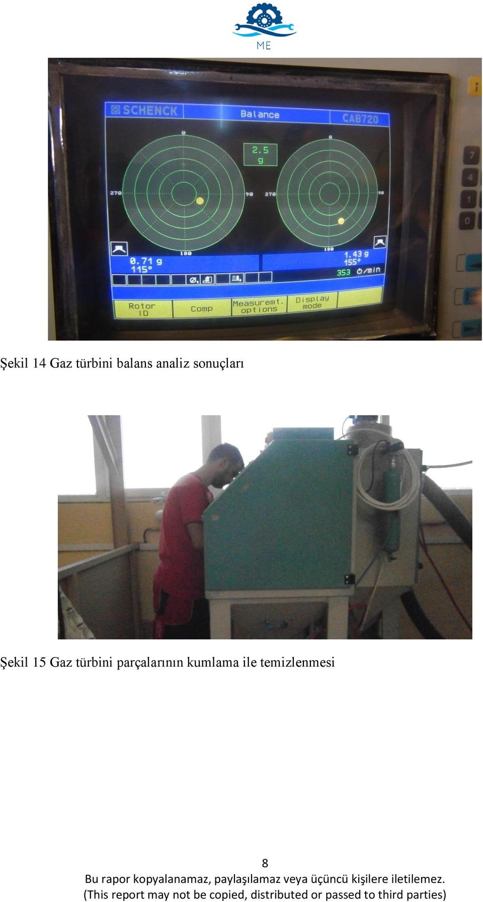 Şekil 15 Gaz türbini