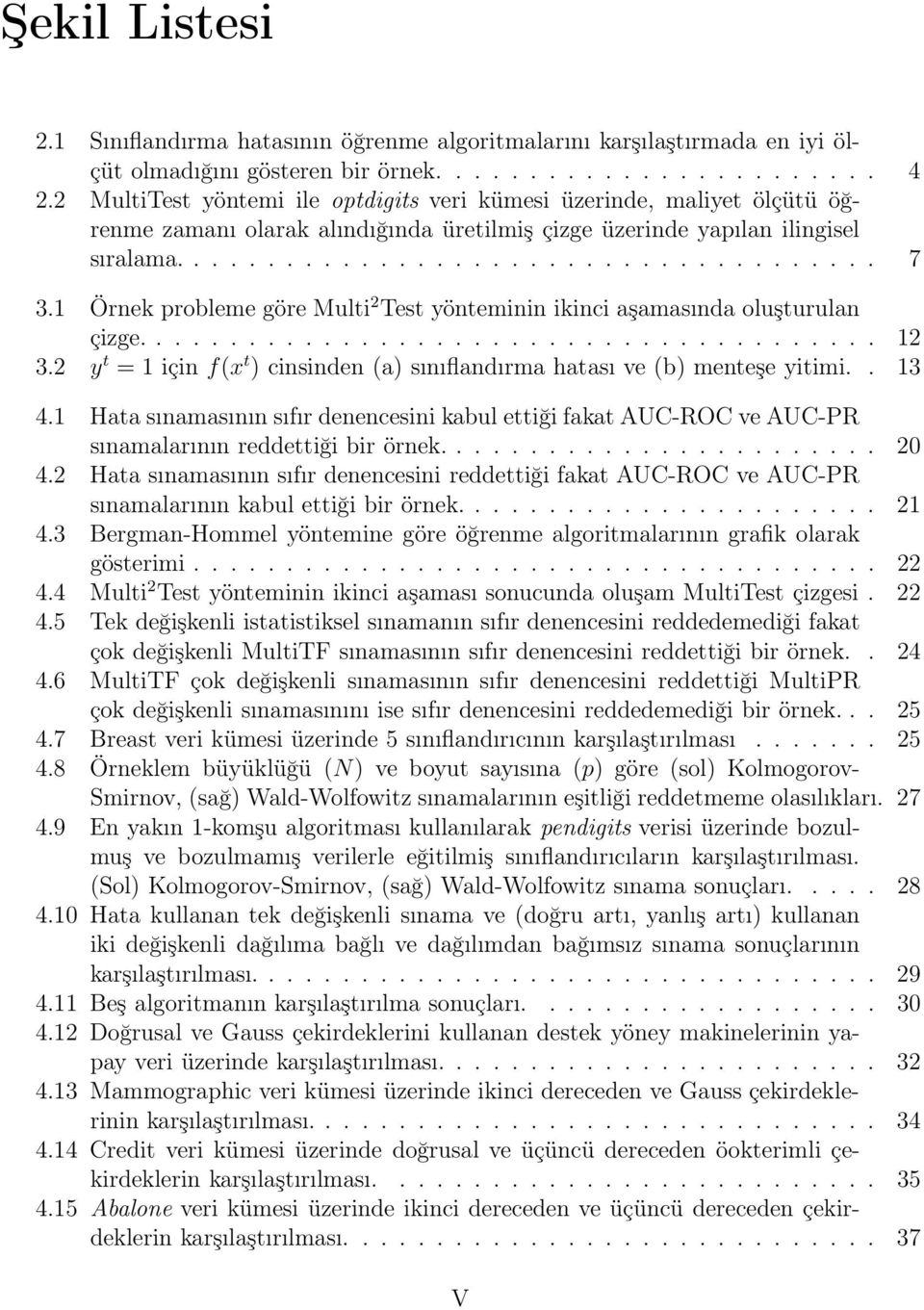 cinsinden (a) sınıflandırma hatası ve (b) menteşe yitimi 13 41 Hata sınamasının sıfır denencesini kabul ettiği fakat AUC-ROC ve AUC-PR sınamalarının reddettiği bir örnek 20 42 Hata sınamasının sıfır