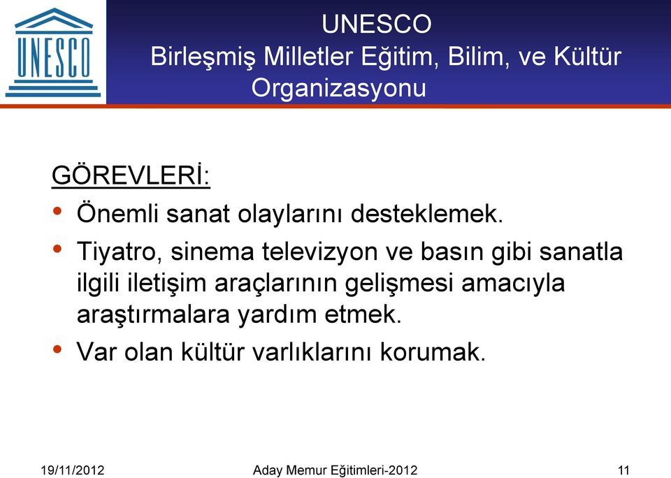 Tiyatro, sinema televizyon ve basın gibi sanatla ilgili iletişim araçlarının