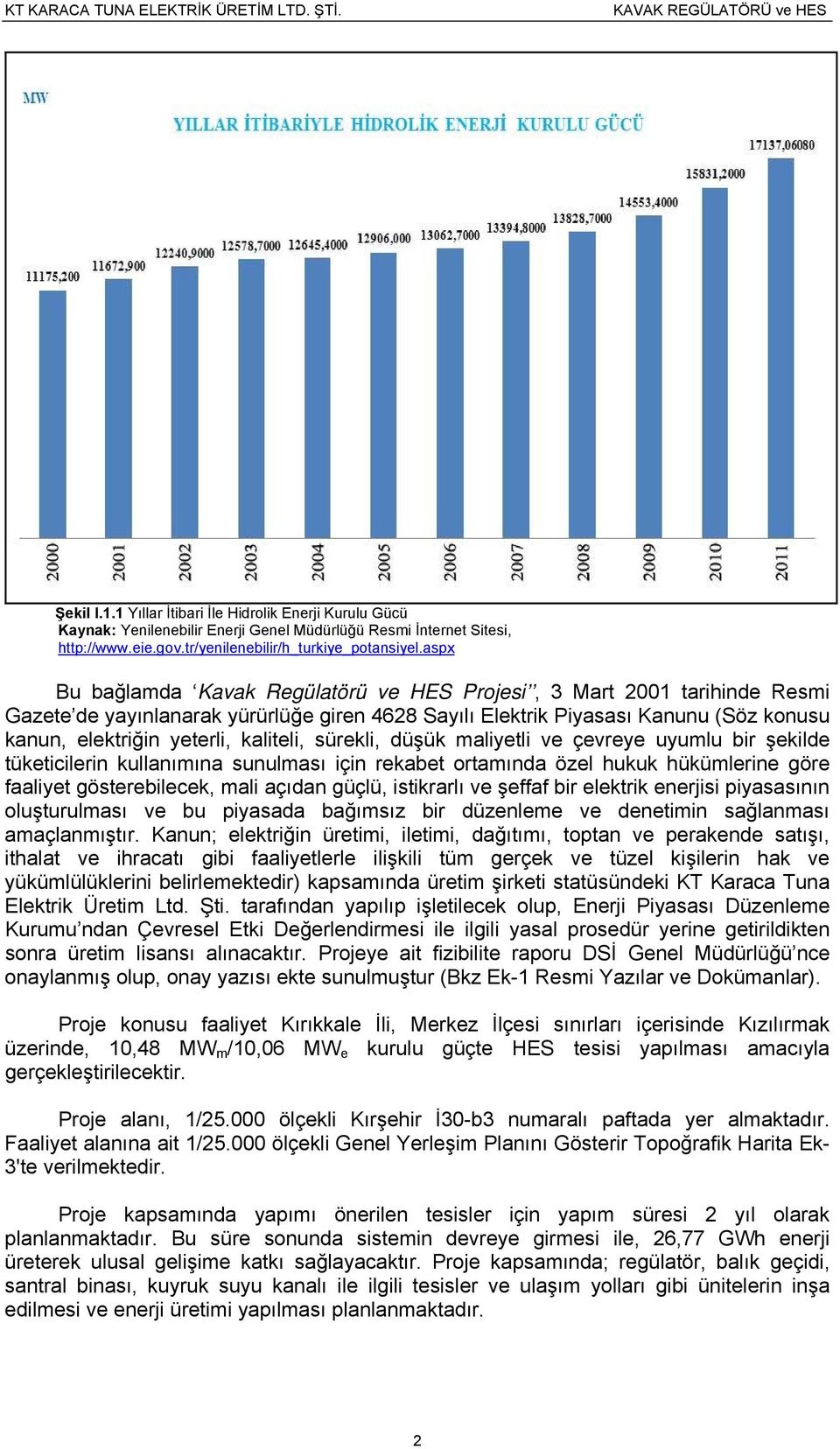 kaliteli, sürekli, düşük maliyetli ve çevreye uyumlu bir şekilde tüketicilerin kullanımına sunulması için rekabet ortamında özel hukuk hükümlerine göre faaliyet gösterebilecek, mali açıdan güçlü,